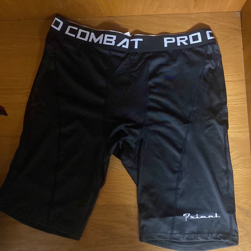 Pro combat compression shorts